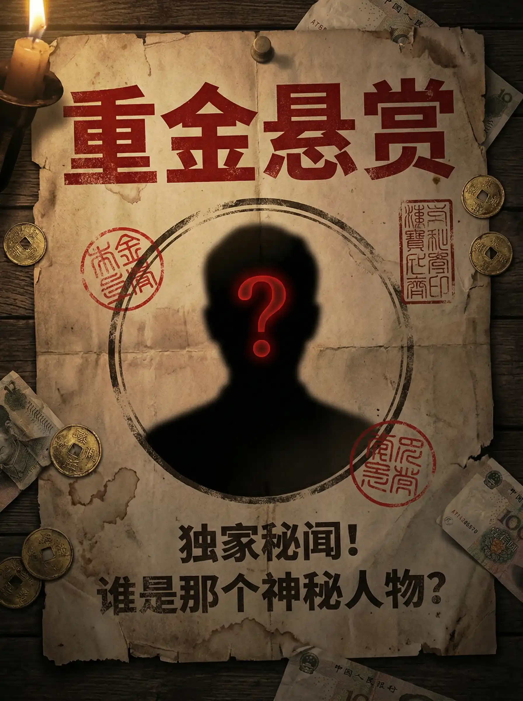 网红黑料 - 重金悬赏线索征集令